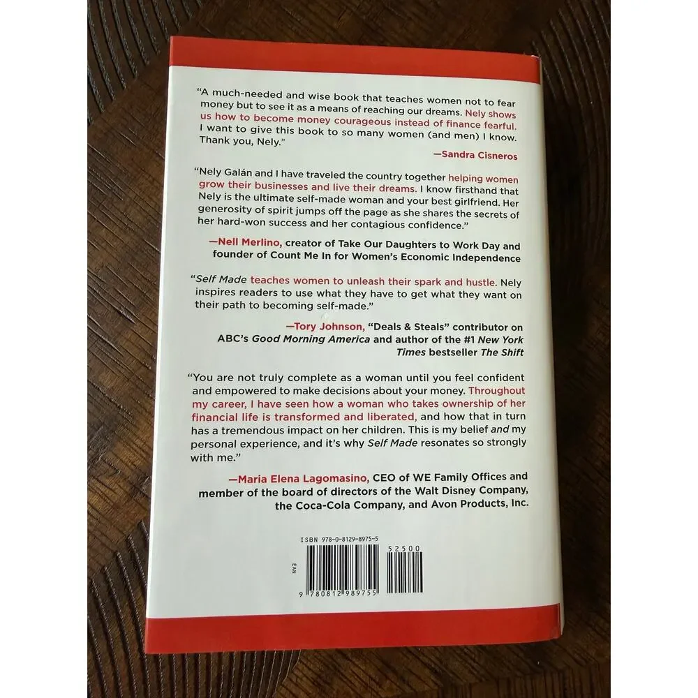 Self Made: Becoming Empowered, Self-Reli- 0812989759, hardcover, Nely Galán, new